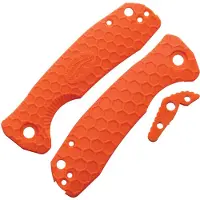 Honey Badger Knives Medium Linerlock Handle Org