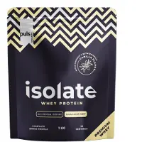 Puls Nutrition Whey Isolate heraproteiinijauhe, vanilja, 1 kg