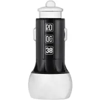 Carman Autolaturi USB-C + USB-A 38 W