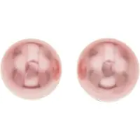 Silver Bar Helmi pink hopeakorvakorut