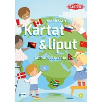 Tactic Maailman kartat ja liput tarrapuuhakirja
