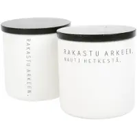 Koti Rakastu arkeen purkki