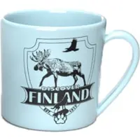 Kärkkäinen Happy Traveler Discover Finland sininen muki