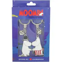 Muumi Mamma & Pappa 2 kpl avaimenperä