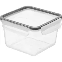 Rotho CLIC & LOCK musta 1,4 l neliö jääkaappirasia