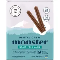 Monster Pet Food Monster Dog Dental Chew Lamb Medium