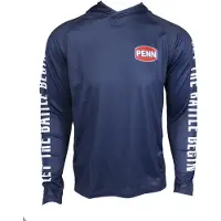 Penn Pro Hooded Uv-suojattu Pitkähihainen T-paita
