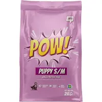 POW! Dog Puppy Small/Medium Pork 2 kg koiranpennun kuivaruoka