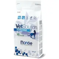 Monge VetSolution Cat Dermatosis kuivaruoka kissoille, joilla on iho-ongelmia, 1,5 kg