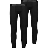 Social Underwear 2-pack miesten merinovillaiset pitkät alushousut