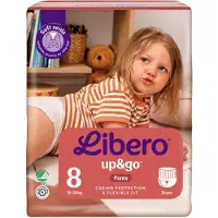 Libero Up&Go koko 8, 19-30 kg 20 kpl housuvaippa