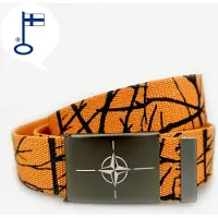 Veniz 40mm miesten canvasvyö Nato-soljella