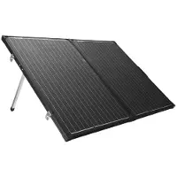 Brightsolar Full Black 200 W kannettava ja taitettava aurinkopaneeli, sis. säätimen