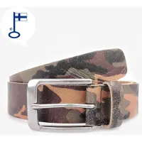 Veniz miesten 40mm nahkavyö