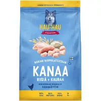 Hau-Hau Champion Kanaa riisiä ja kauraa aik koirille 9 kg