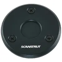 Scanstrut Deckseal mini matalaprofiilinen kaapelin läpivienti, pyöreä, musta