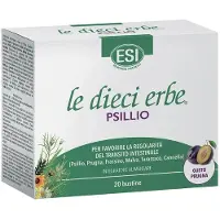 Raw Organic ESI Le Dieci Erbe Psyllium 20 pss 112g