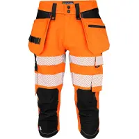 Projob 6577 Caprihousut En Iso 20471 Luokka 2/1 - Orange/Black - D112