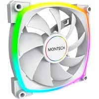 Montech AX140 PWM, Tuuletin, 14 cm, 540 RPM, 1760 RPM, Valkoinen (AX140 PWM White)
