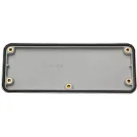 Fibox Seinäkaapin sokea laippa Tyyppi 300 300mm laatikon sivulle sis. ruuvit
