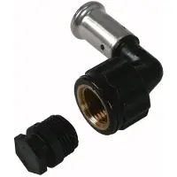 HENCO INDUSTRIES NV bent 90° female iron adapter 63 x 2