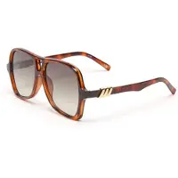 Le Specs Fortune Teller Toffee Tort Khaki Grad Lens