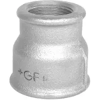 +GF+ form socket galvanized 2 1/2 - 1'' socket-socket