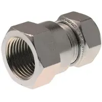 Vsh Fabrieken VSH puristusliitos kromi 15 mm X 1/2