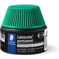 Staedtler Refill ink Lumocolor perman. Green 4 pcs.