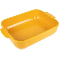 Peugeot Appolia keramiikkavuoka 22x32 cm Saffron yellow