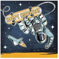 Haza - Astronaut Napkins 16pcs.