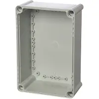 Fibox Kassalaatikon pohja EK polykarbonaatti 280 x 190 x 100 mm ilman laippa-aukkoja