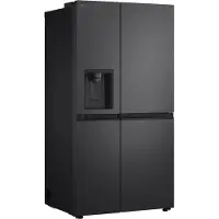 LG Side-by-Side GSJC41EPPE (musta)