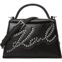 Karl Lagerfeld Signature 2.0 Käsilaukku Nahka 21 cm Musta