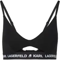 Karl Lagerfeld Rintaliivi musta / valkoinen