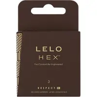 HEX Respect XL kondomit - 3 kpl
