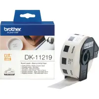 Brother Round labels ø12 white paper (1200)