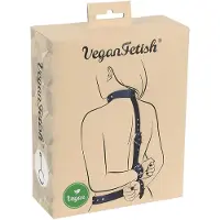 Vegan Fetish - käsien sitomissetti - musta