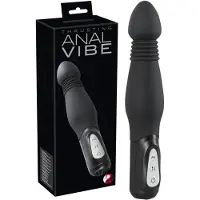 You2Toys Thrusting Anal anaalivibraattori black 23,5 cm