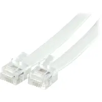 Deltaco – Modulaarikaapeli RJ12/6C 5m (DEL-161)