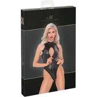 Noir - käärmeennahkakuvioitu body (musta)