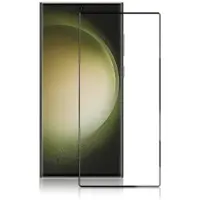 Mocolo Samsung Galaxy S23 Ultra 5G Full Size Panssarilasi - 9H - Musta Reuna