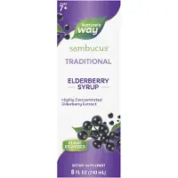 Nature'S Way - Sambucus-perinteinen immuuniyhdistesirappi (240 ml)