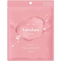 LuLuLun Pure Everys Sheet Mask -kangasnaamio 7 pcs