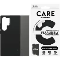 PanzerGlass Samsung Galaxy S24 Ultra Care Fearlessly Fashionable kotelo - MagSafe-yhteensopiva - musta