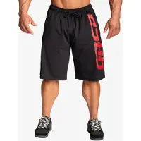 Gasp Pro Mesh Shorts, Black/Red XXL
