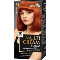 Joanna Multi Cream Color hair dye 43 Flaming Red (W)
