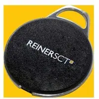 Reiner timeCard Premium Transponder 5 DES, Musta, 13.56 MHz, IP65, 35 mm, 43,4 mm, 5 kpl (2749600-511)