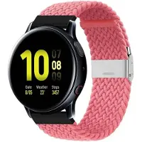 CaseOnline Punottu Kellon ranneke Samsung Galaxy Watch Active 2 (40mm) - Aprikoos