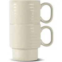 Sagaform Coffee & More Kaffekrus, 2-Pak - Cream - ONE SIZE